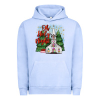 Pigment Grape Ice christmas church oh holy night Urban Hoodie - MaliasSmallBusiness