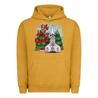 Pigment Peanut Butter christmas church oh holy night Urban Hoodie - MaliasSmallBusiness