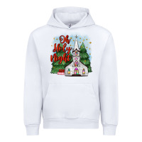 White christmas church oh holy night Urban Hoodie - MaliasSmallBusiness