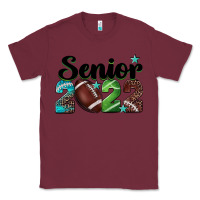Burgundy football senior 2022 Classic Tee - BarkalooDesign