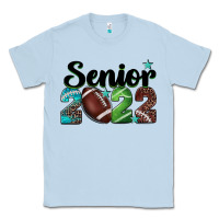 Dusty Blue football senior 2022 Classic Tee - BarkalooDesign