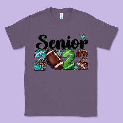 Football Senior 2022 Classic Tee Designed By Barkaloodesign
