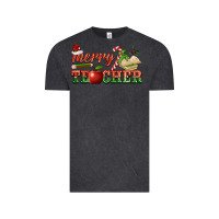 Vintage Black merry teacher Vintage Tee - BarkalooDesign