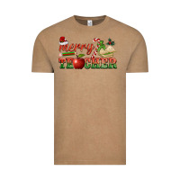 Vintage Coffee merry teacher Vintage Tee - BarkalooDesign