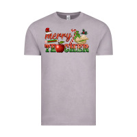 Vintage Zinc merry teacher Vintage Tee - BarkalooDesign