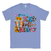 Colony Blue iced coffee addict Classic Tee - Zillion Design Studio