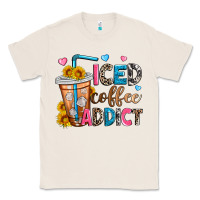 Natural iced coffee addict Classic Tee - Zillion Design Studio