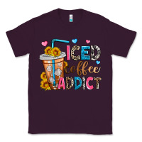Plum iced coffee addict Classic Tee - Zillion Design Studio