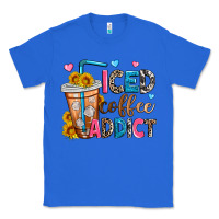 True Royal iced coffee addict Classic Tee - Zillion Design Studio