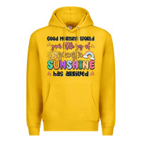 Lemon good morning world your little ray of sarcastic Premium Hoodie - MaliasSmallBusiness