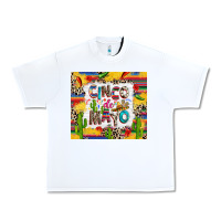 White Cinco de mayo Urban Heavy Tee - RanaPortraitStore