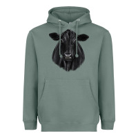 Sage black angus Heavyweight Hoodie - JahusDesignShop