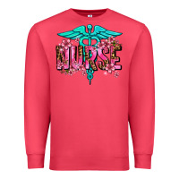 Cardinal floral nurse Premium Sweatshirt - AdoDesignShop
