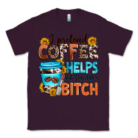 Plum i pretend coffee helps but i'm still a bitch Classic Tee - Zillion Design Studio
