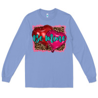 Colony Blue valentine's day be mine Long Sleeve Tee - RanaPortraitStore