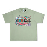 Oil Green medical assistant Urban Heavy Tee - BarkalooDesign