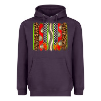 Plum race brushstrokes Heavyweight Hoodie - AdoDesignShop