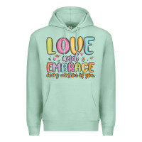 Seafoam love and embrace every version of you Premium Hoodie - MaliasSmallBusiness