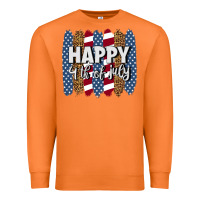 Carrot happy 4th of july brushstrokes Premium Sweatshirt - BundleAndBundleShop