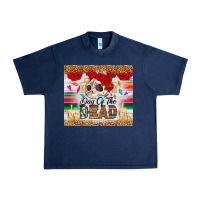 Navy Day of the dead skeleton Urban Heavy Tee - RanaPortraitStore