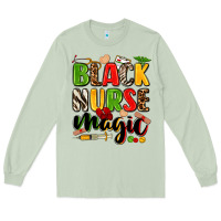 Matcha black nurse magic Long Sleeve Tee - Zillion Design Studio