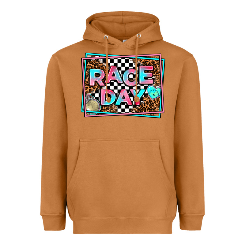 Race Day Heavyweight Hoodie by AdoDesignShop | Teevron