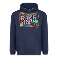 Navy race day Heavyweight Hoodie - AdoDesignShop