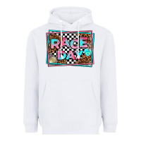 White race day Heavyweight Hoodie - AdoDesignShop