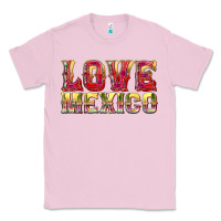Bubblegum Pink Love Mexico Classic Tee - texasbilliewilder