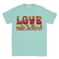 Seafoam Love Mexico Classic Tee - texasbilliewilder