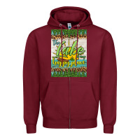 Burgundy the lake is my happy place air freshener Zipper Hoodie - HRA Design Shop