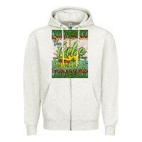 Oatmeal Heather the lake is my happy place air freshener Zipper Hoodie - HRA Design Shop