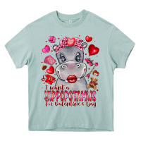 Arona i want hippopotamus for valentines day Heavy Core Tee - CowhideDigitalArt