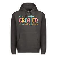 Smoke created with a purpose Premium Hoodie - MaliasSmallBusiness