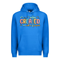 True Royal created with a purpose Premium Hoodie - MaliasSmallBusiness