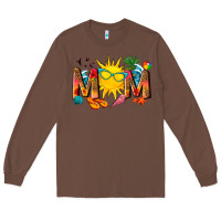 Chestnut summer mom Long Sleeve Tee - texasbilliewilder