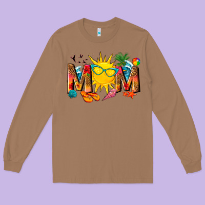 Summer Mom Long Sleeve Tee Designed By Texasbilliewilder
