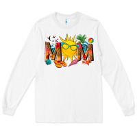 White summer mom Long Sleeve Tee - texasbilliewilder