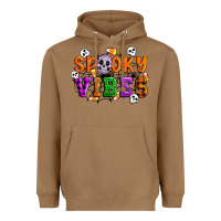 Toasted Coconut Spooky vibes Heavyweight Hoodie - Artiststas