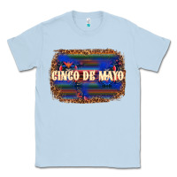 Dusty Blue Cinco de Mayo Classic Tee - texasbilliewilder