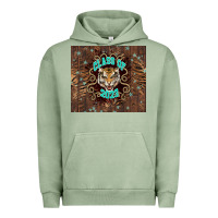 Pigment Oil Green class of 2023 tiger Urban Hoodie - NancyCooperArtShop