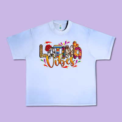 Latina Vibes Urban Heavy Tee Designed By Ranaportraitstore