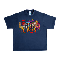 Navy Latina vibes Urban Heavy Tee - RanaPortraitStore