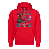 Red all i brought back with me was some sand in my boots Zipper Hoodie - HRA Design Shop