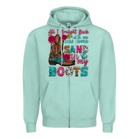 Seafoam all i brought back with me was some sand in my boots Zipper Hoodie - HRA Design Shop