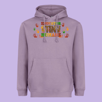 Educator Of Tiny Humans Libbey Glass Heavyweight Hoodie Designed By Bundleandbundleshop