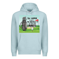 Blue Mist funny golf Premium Hoodie - MaliasSmallBusiness