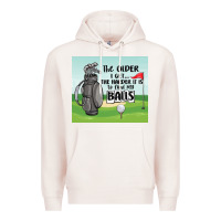Pale Pink funny golf Premium Hoodie - MaliasSmallBusiness