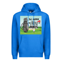 True Royal funny golf Premium Hoodie - MaliasSmallBusiness
