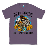 Lavender dead inside but caffeinated Classic Tee - Zillion Design Studio